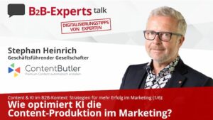 Stephan Heinrich KI und Content