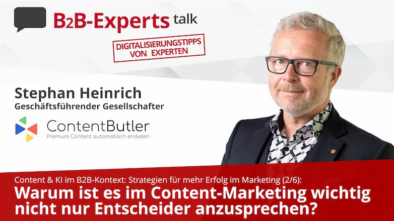 Stephan Heinrich über Zielgruppenansprache mit Content Marketing