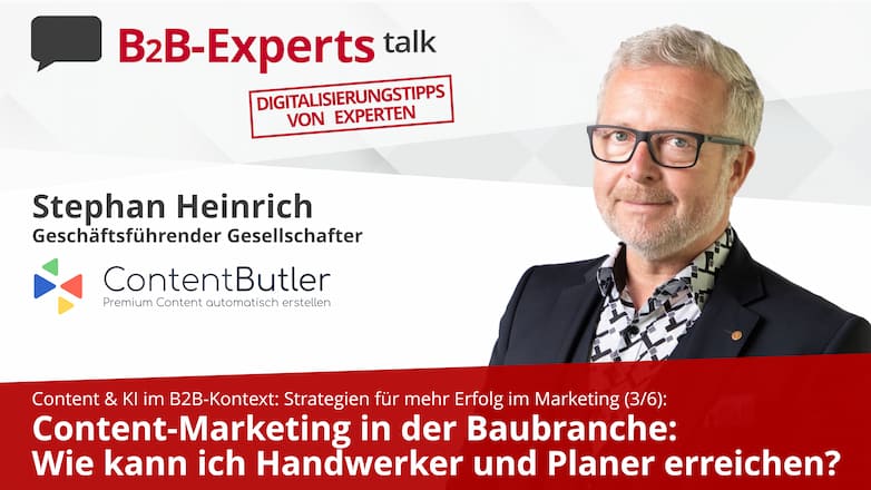 Stephan Heinrich über Content Marketing